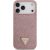 Case Guess Rhinestone Triangle Logo Aizsargapvalks priekš iPhone 17 Pro Max / rozā Neoriģinālie Maciņi