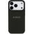 Guess Grained Ring MagSafe Case Aizsargapvalks priekš iPhone 17 Pro / melns Neoriģinālie Maciņi