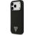 Case Guess Silicone Triangle Logo MagSafe Aizsargapvalks priekš iPhone 17 Pro / melns Neoriģinālie Maciņi