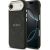 Case Guess Peony Hot Stamp MagSafe Aizsargapvalks priekš iPhone Air / melns Neoriģinālie Maciņi