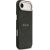 Case Guess Peony Hot Stamp MagSafe Aizsargapvalks priekš iPhone Air / melns Neoriģinālie Maciņi
