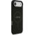 Guess Saffiano Classic Logo MagSafe Aizsargapvalks priekš iPhone Air / melns Neoriģinālie Maciņi