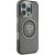 Case Guess IML Metal Mountain Logo MagSafe Aizsargapvalks priekš iPhone 16 Pro Max / melns Neoriģinālie Maciņi