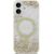 Guess Resin Bottom Glitter MagSafe case Aizsargapvalks priekš iPhone 17 / zelta Neoriģinālie Maciņi