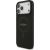 Guess Saffiano Classic Logo MagSafe Case Aizsargapvalks priekš iPhone 17 Pro Max / melns Neoriģinālie Maciņi