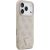 Guess Leather 4G Triangle Strass MagSafe Case Aizsargapvalks priekš iPhone 17 Pro / rozā Neoriģinālie Maciņi