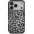 Guess Leopard Glitter MagSafe Case Aizsargapvalks priekš iPhone 17 Pro Max / melns Neoriģinālie Maciņi