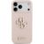 Guess Silicone Big 4G Script Case Защитный чехол для iPhone 17 Pro Max / розовый Чехлы - альтернативные