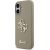 Guess Silicone Big 4G Script Case Защитный чехол для iPhone 17 / коричневый Чехлы - альтернативные