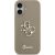 Guess Silicone Big 4G Script Case Защитный чехол для iPhone 17 / коричневый Чехлы - альтернативные