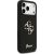 Guess Silicone Big 4G Script case Защитный чехол для iPhone 17 Pro Max / чёрный Чехлы - альтернативные