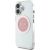 Case Guess IML Metal Colored Circle Classic Logo MagSafe Aizsargapvalks priekš iPhone 16 / rozā Neoriģinālie Maciņi
