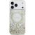 Guess Resin Bottom Glitter MagSafe Aizsargapvalks priekš iPhone 17 Pro Max / zelta Neoriģinālie Maciņi