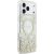 Guess Resin Bottom Glitter MagSafe Aizsargapvalks priekš iPhone 17 Pro Max / zelta Neoriģinālie Maciņi