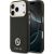 Case Guess Grained Strass Logo MagSafe Aizsargapvalks priekš iPhone 17 Pro / melns Neoriģinālie Maciņi