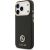 Case Guess Grained Strass Logo MagSafe Aizsargapvalks priekš iPhone 17 Pro / melns Neoriģinālie Maciņi