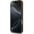Guess Leather 4G Triangle Strass MagSafe Aizsargapvalks priekš iPhone 17 Pro / brūns Neoriģinālie Maciņi