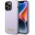 Guess GUHMP14LSBPLU Silicone Logo Plate MagSafe Aizsargapvalks priekš iPhone 14 Pro 6,1" / violets Neoriģinālie Maciņi
