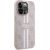 Guess GUHMP15LP4RPSP Hardcase 4G Printed Stripes MagSafe Aizsargapvalks priekš iPhone 15 Pro 6.1" / rozā Neoriģinālie Maciņi