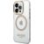 Guess GUHMP14LHTRMD Metal Outline MagSafe Aizsargapvalks priekš iPhone 14 Pro 6,1" / zelta Neoriģinālie Maciņi