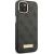 Guess GUHMP14MU4GPRK Hardcase 4G Logo Plate MagSafe Aizsargapvalks priekš iPhone 14 Plus/15 Plus 6.7" / melns Neoriģinālie Maciņi