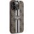 Guess GUHMP14LP4RPSW Hardcase 4G Printed Stripes MagSafe Aizsargapvalks priekš iPhone 14 Pro 6.1" / brūns Neoriģinālie Maciņi