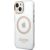 Guess GUHMP15MHTRMD Metal Outline Magsafe Aizsargapvalks priekš iPhone 15 Plus / 14 Plus 6.7" / zelta Neoriģinālie Maciņi