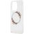Guess GUHMP15LHFWFCT Hardcase IML Flowers Wreath MagSafe Aizsargapvalks priekš iPhone 15 Pro 6.1" / caurspīdīgs Neoriģinālie Maciņi