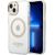 Guess GUHMP14SHTRMD Hardcase Metal Outline Magsafe Aizsargapvalks priekš iPhone 14 / 15 / 13 6.1" / zelta Neoriģinālie Maciņi