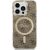 Guess GUHMP15LH4STW Hardcase IML 4G MagSafe Aizsargapvalks priekš iPhone 15 Pro 6.1" / brūns Neoriģinālie Maciņi