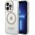 Guess GUHMP15LHTRMD Metal Outline Magsafe Aizsargapvalks priekš iPhone 15 Pro 6.1" / zelta Neoriģinālie Maciņi