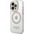 Guess GUHMP15LHTRMD Metal Outline Magsafe Aizsargapvalks priekš iPhone 15 Pro 6.1" / zelta Neoriģinālie Maciņi