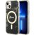 Guess GUHMP14SHTMRSK Hardcase Golden Marble MagSafe Aizsargapvalks priekš iPhone 14 / 15 6.1" / melns Neoriģinālie Maciņi