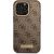 Guess GUHMP14LU4GPRW Hardcase 4G Logo Plate MagSafe Aizsargapvalks priekš iPhone 14 Pro 6,1" / brūns Neoriģinālie Maciņi