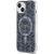 Guess GUHMP15SHGCUSTGK Hardcase IML GCube MagSafe Aizsargapvalks priekš iPhone 15 / 14 / 13 6.1" / melns Neoriģinālie Maciņi