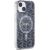 Guess GUHMP15SHGCUSTGK Hardcase IML GCube MagSafe Aizsargapvalks priekš iPhone 15 / 14 / 13 6.1" / melns Neoriģinālie Maciņi