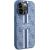 Guess GUHMP14LP4RPSB Hardcase 4G Printed Stripes MagSafe Aizsargapvalks priekš iPhone 14 Pro 6.1" / zils Neoriģinālie Maciņi