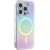 Guess GUHMP15XHITSU Hardcase IML Iridescent MagSafe Aizsargapvalks priekš iPhone 15 Pro Max 6.7" / violets Neoriģinālie Maciņi