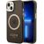 Guess GUHMP14MHTCMK Hardcase Gold Outline Translucent Mag Aizsargapvalks priekš iPhone 14 Plus / 15 Plus 6.7" / melns Neoriģinālie Maciņi