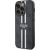 Guess GUHMP14LP4RPSK Hardcase 4G Printed Stripes MagSafe Aizsargapvalks priekš iPhone 14 Pro 6.1" / melns Neoriģinālie Maciņi