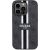 Guess GUHMP14LP4RPSK Hardcase 4G Printed Stripes MagSafe Aizsargapvalks priekš iPhone 14 Pro 6.1" / melns Neoriģinālie Maciņi