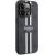 Guess GUHMP14LP4RPSK Hardcase 4G Printed Stripes MagSafe Aizsargapvalks priekš iPhone 14 Pro 6.1" / melns Neoriģinālie Maciņi