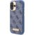 Guess GUHMP16SU4GPRB Hardcase 4G Logo Plate MagSafe Aizsargapvalks priekš iPhone 16 6.1" / zils Neoriģinālie Maciņi