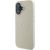 Guess GUHMP16SPGHSMME Hardcase Grained Ring MagSafe Aizsargapvalks priekš iPhone 16 6.1" / bēšs Neoriģinālie Maciņi