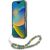 Guess GUHMP16SHCPOFPA Hardcase IML Flowers Allover Electro With Pearl St Aizsargapvalks priekš iPhone 16 6.1" / zaļš Neoriģinālie Maciņi