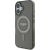 Guess GUHMP16MHFGEREK Hardcase IML Glitter Circle MagSafe Aizsargapvalks priekš iPhone 16 Plus 6.7" / melns Neoriģinālie Maciņi