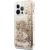 Guess GUOHCP14LGLHFLGO Glitter Charms Aizsargapvalks priekš iPhone 14 Pro 6,1" / zelta Neoriģinālie Maciņi