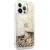 Guess GUOHCP14LGLHFLGO Glitter Charms Aizsargapvalks priekš iPhone 14 Pro 6,1" / zelta Neoriģinālie Maciņi