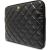 Guess Sleeve GUCS16ZPSQSSGK Klēpjdatora maciņš 16" Quilted 4G / melns Somas portatīvajiem datoriem