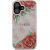 Guess GUHMP16SP4ROPEMCP Hardcase 4G Flowers Print MagSafe Aizsargapvalks priekš iPhone 16 6.1" / rozā Neoriģinālie Maciņi